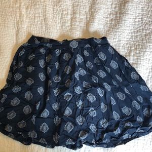 Blue Mini Skirt from Lucky Brand—XS
